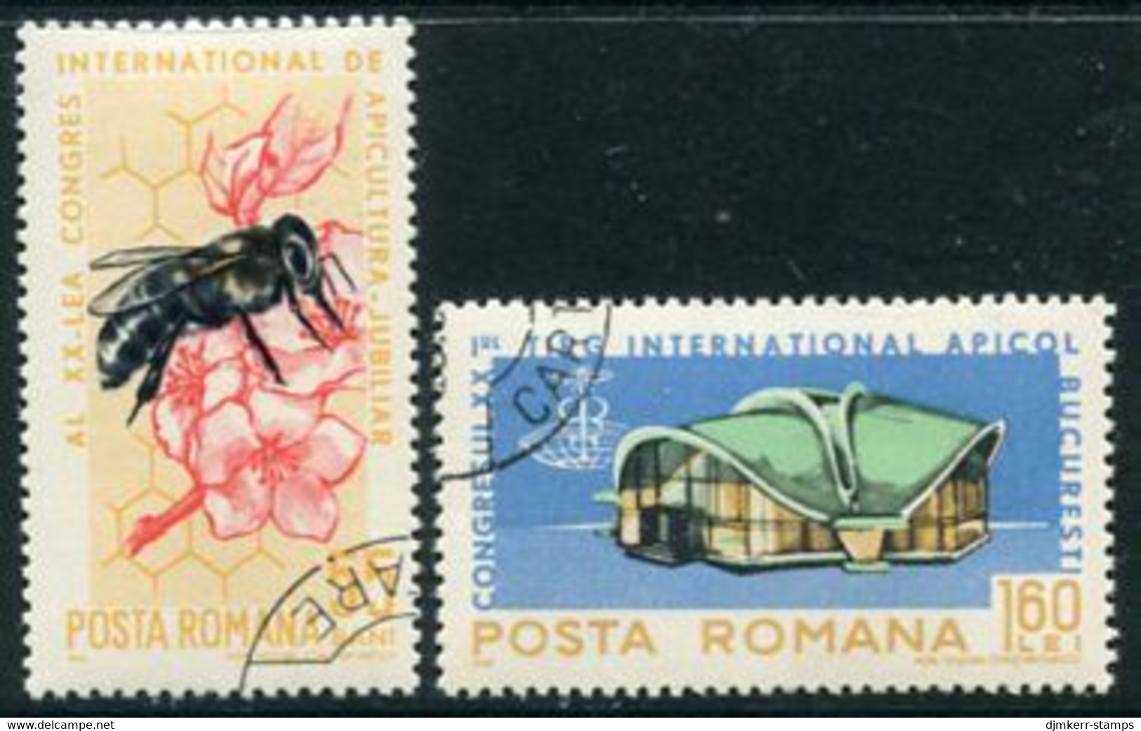 ROMANIA 1965 Apimondia Congress Used.  Michel 2425-26 - Used Stamps