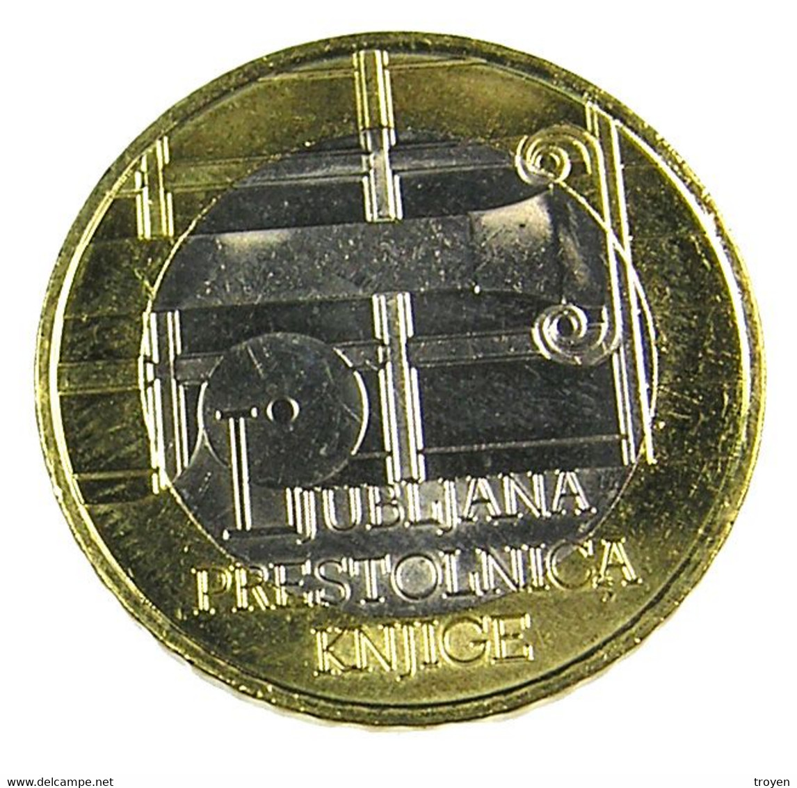 3 Euros - Slovénie - Ljubljana Prestolnica -  2010 - Bi Métal - Sup - - Slovénie