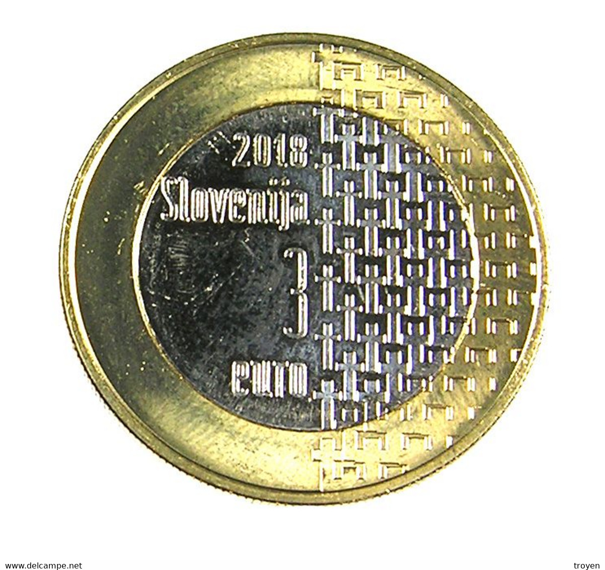 3 Euros - Slovénie - Konec Svetoune Vojne -  2018 - Bi Métal - Sup - - Slovénie