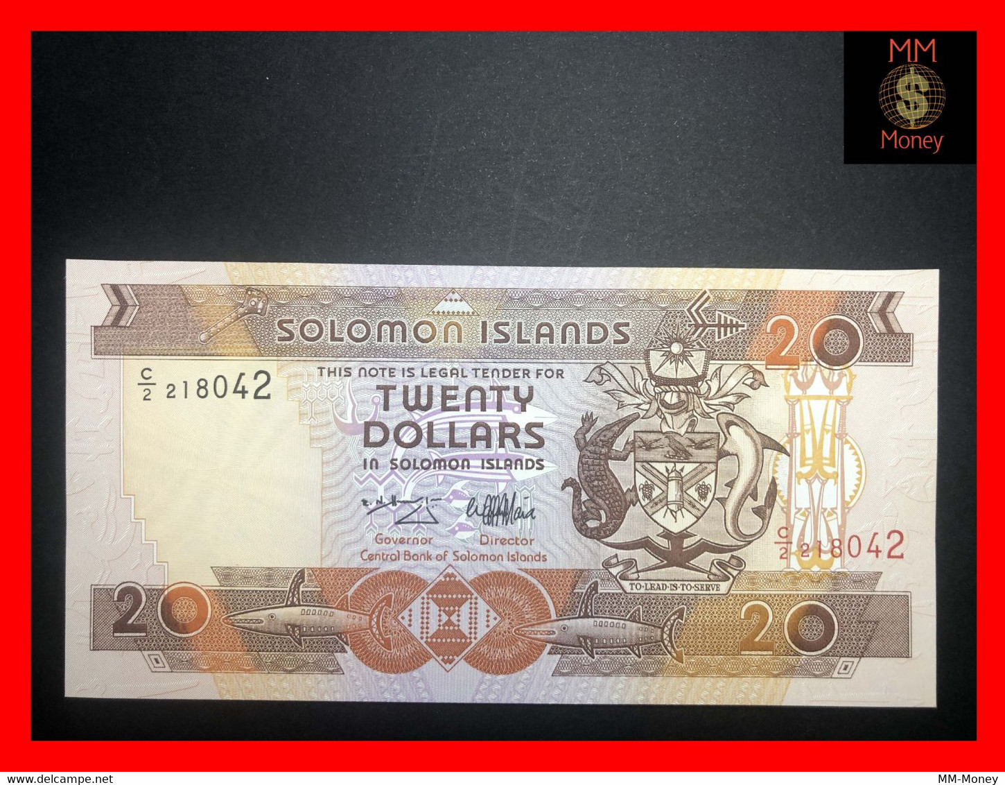 Solomon Islands  20 $ 1997  P. 21  UNC - Salomons