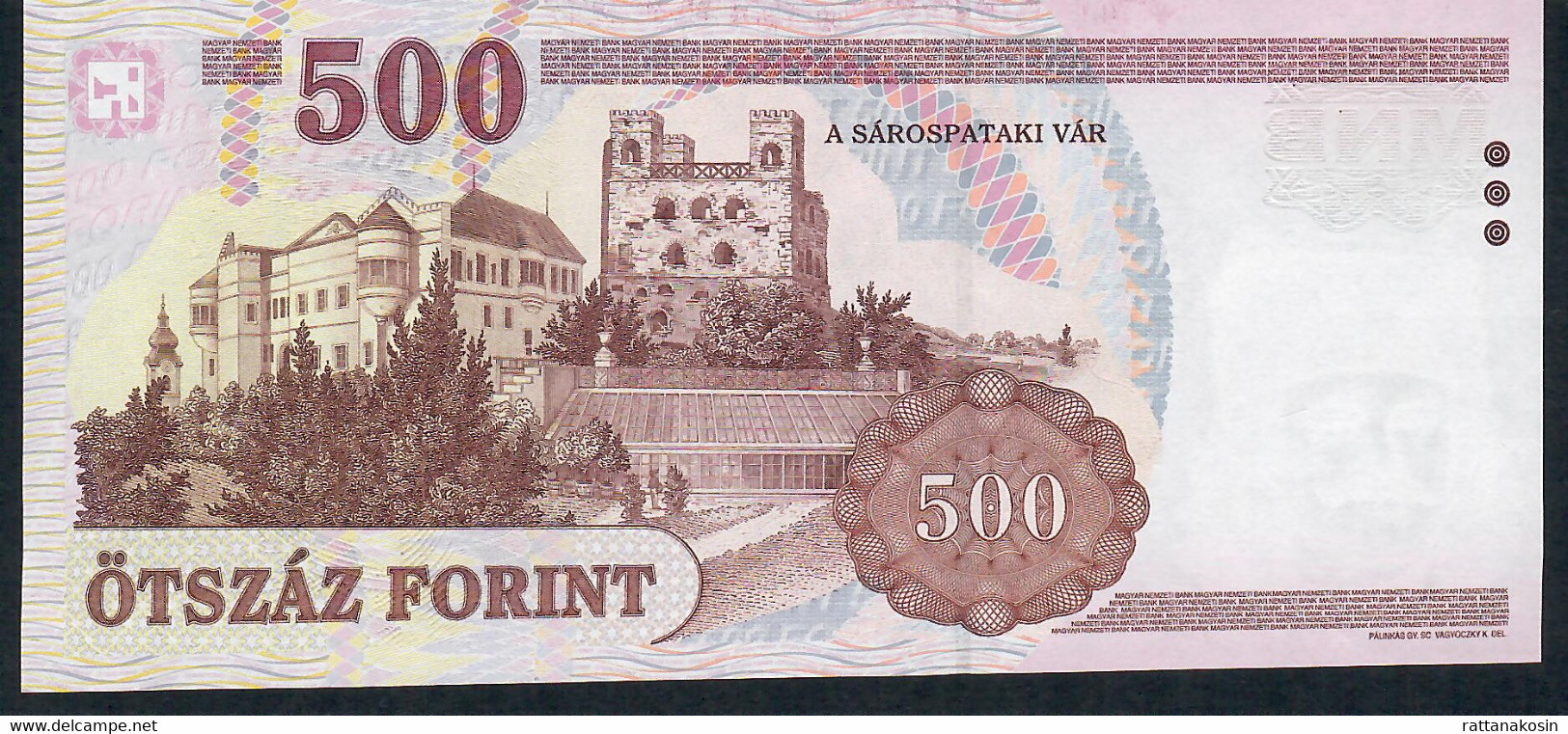 HUNGARY  P188d  500 FORINT  2005   EA     UNC. - Hongrie