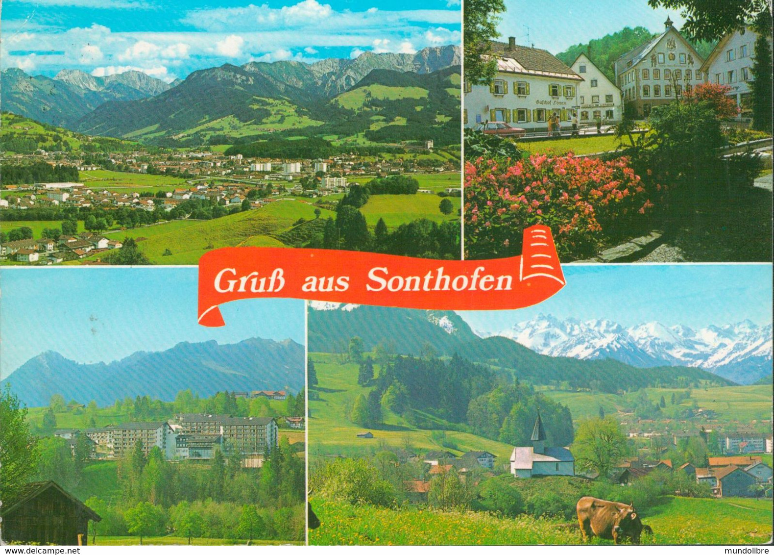 Mehrfachkarte "GRUSS AUS SONTHOFEN" - Sonthofen