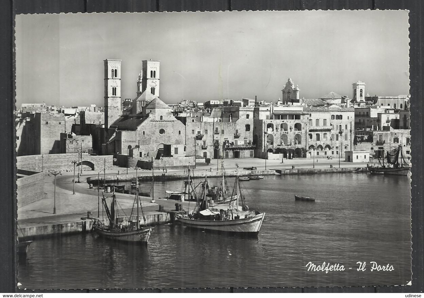 MOLFETTA (BARI) 1954 - IL PORTO - Molfetta