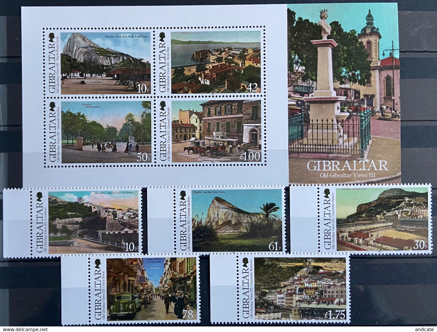 Gibraltar MNH 2013 - Old Views Of Gibraltar III - Gibilterra