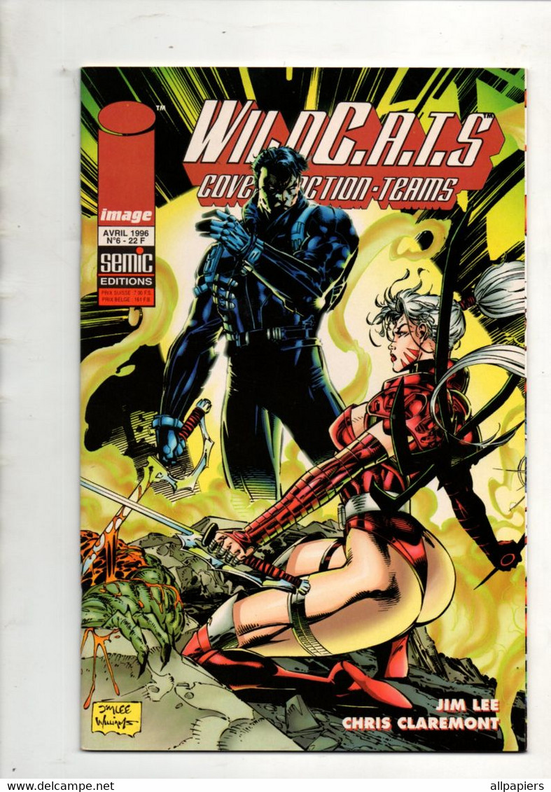 Comics WildC.a.t.s Covert-Action-Teams N°6 Wildcats 9.10 et 11 de 1996 - Lug & Semic