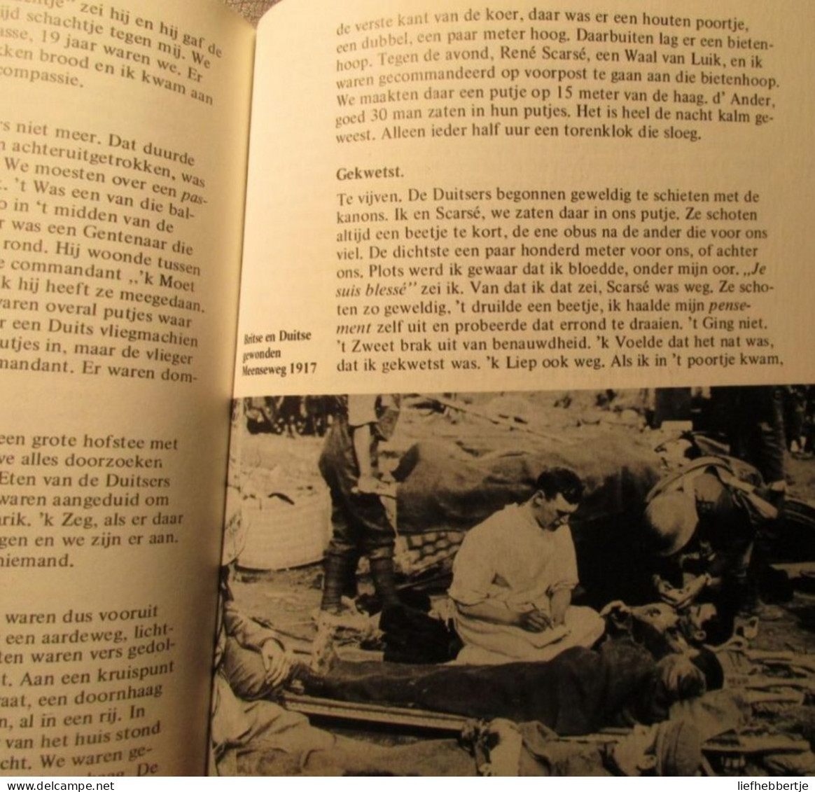 Van den grooten oorlog - volksboek - Eerste wereldoorlog - Westhoek - 1978