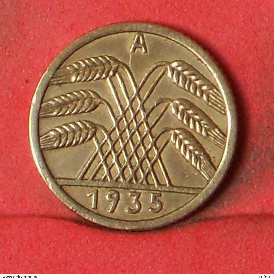 GERMANY    5 REICHSPFENNIG 1935 A -    KM# 39 - (Nº38885) - 5 Reichspfennig