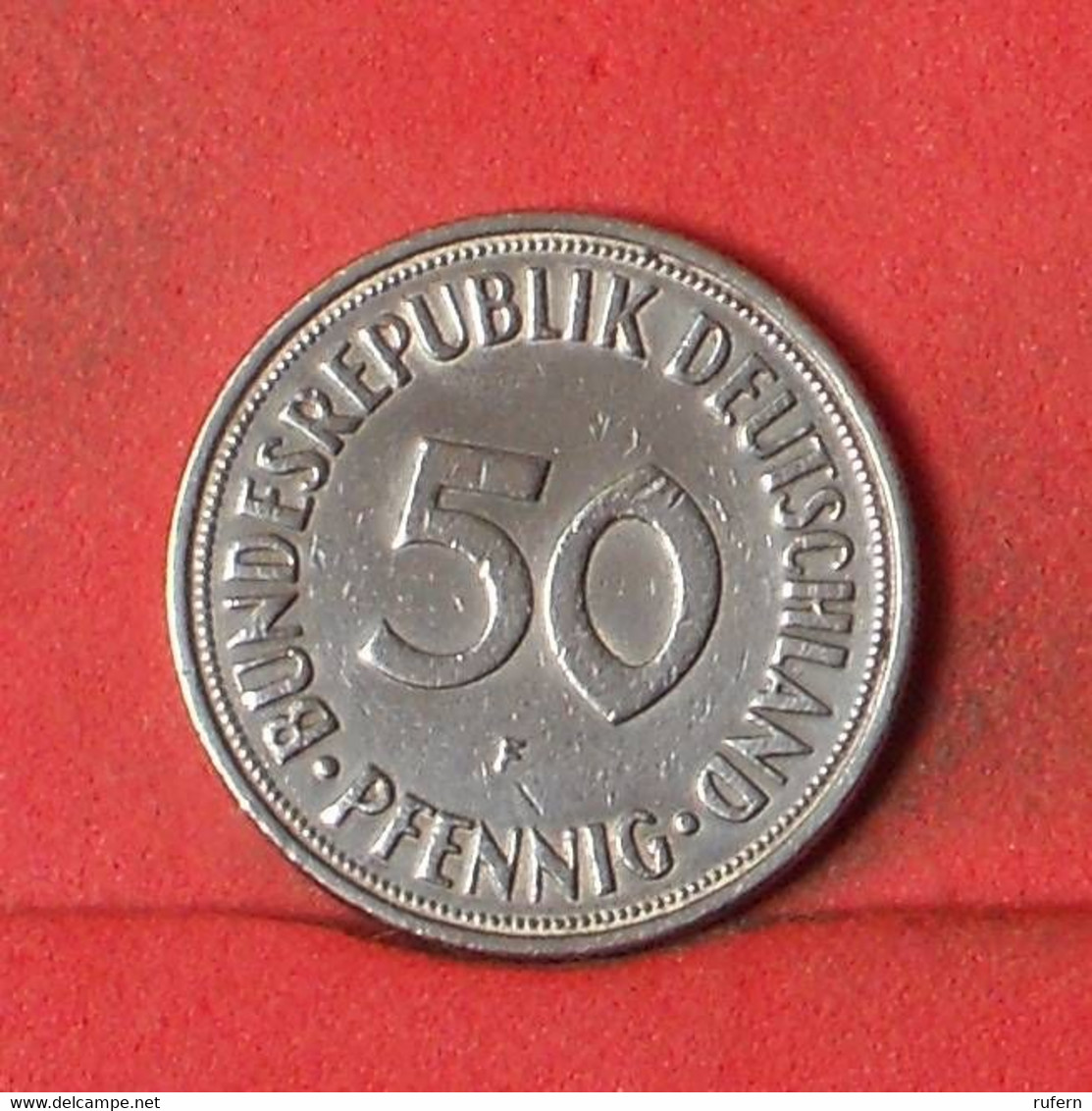 GERMANY FEDERAL REPUBLIC 50 PFENNIG 1950 F -    KM# 109,1 - (Nº38887) - 50 Pfennig