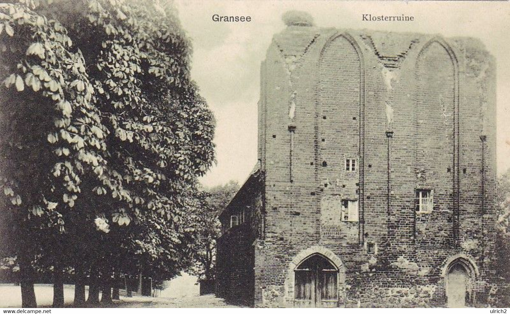 AK Gransee - Klosterruine - 1920 (52818) - Gransee