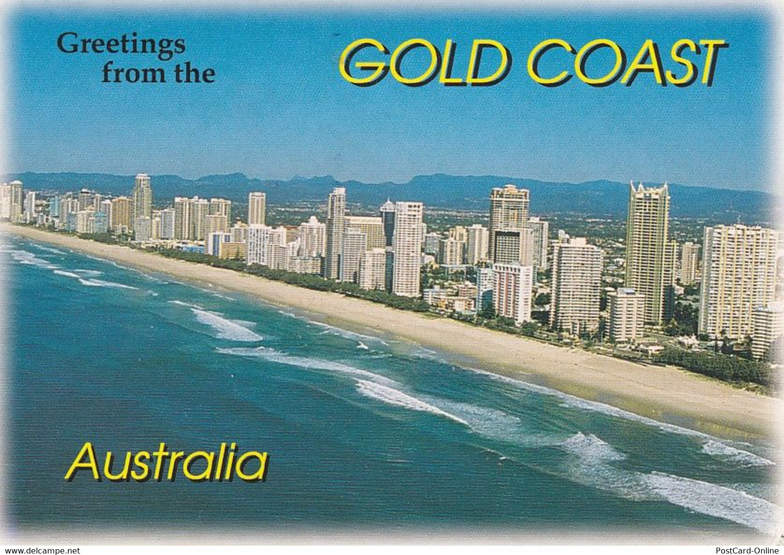 731 - Australien - Gold Coast , Queensland , Strand - Gelaufen - Gold Coast