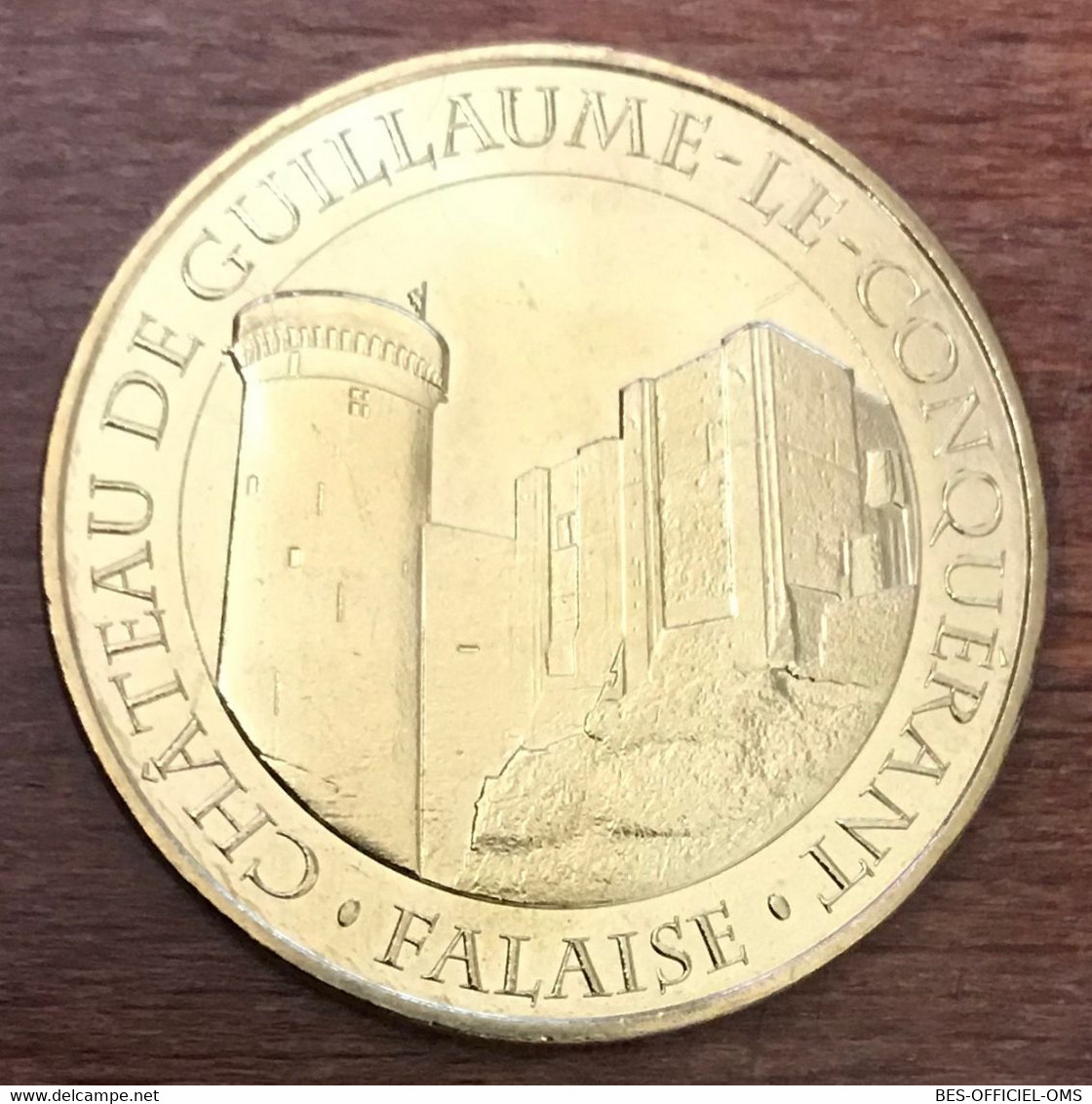 14 FALAISE CHÂTEAU DE GUILLAUME LE CONQUÉRANT MDP 2018 MÉDAILLE MONNAIE DE PARIS JETON TOURISTIQUE MEDALS COINS TOKENS - 2018