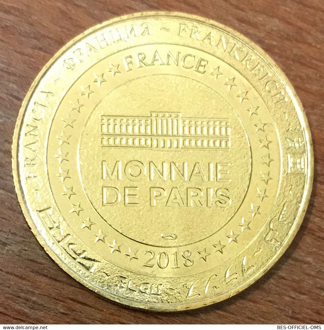 14 LISIEUX CERZA L'OURS BLANC MDP 2018 MÉDAILLE MONNAIE DE PARIS JETON TOURISTIQUE MEDALS COINS TOKENS - 2018