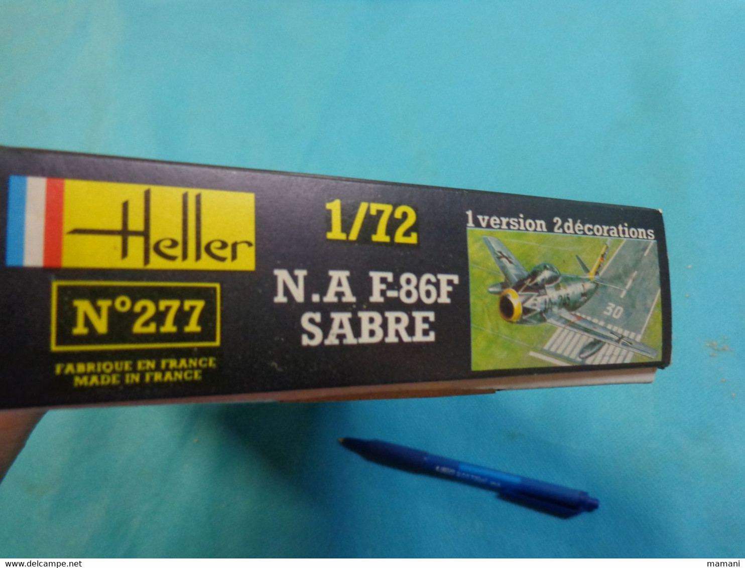 Maquette Pastique 1/72 Heller Ref 277 N.A F -86 F SABRE - Autres & Non Classés