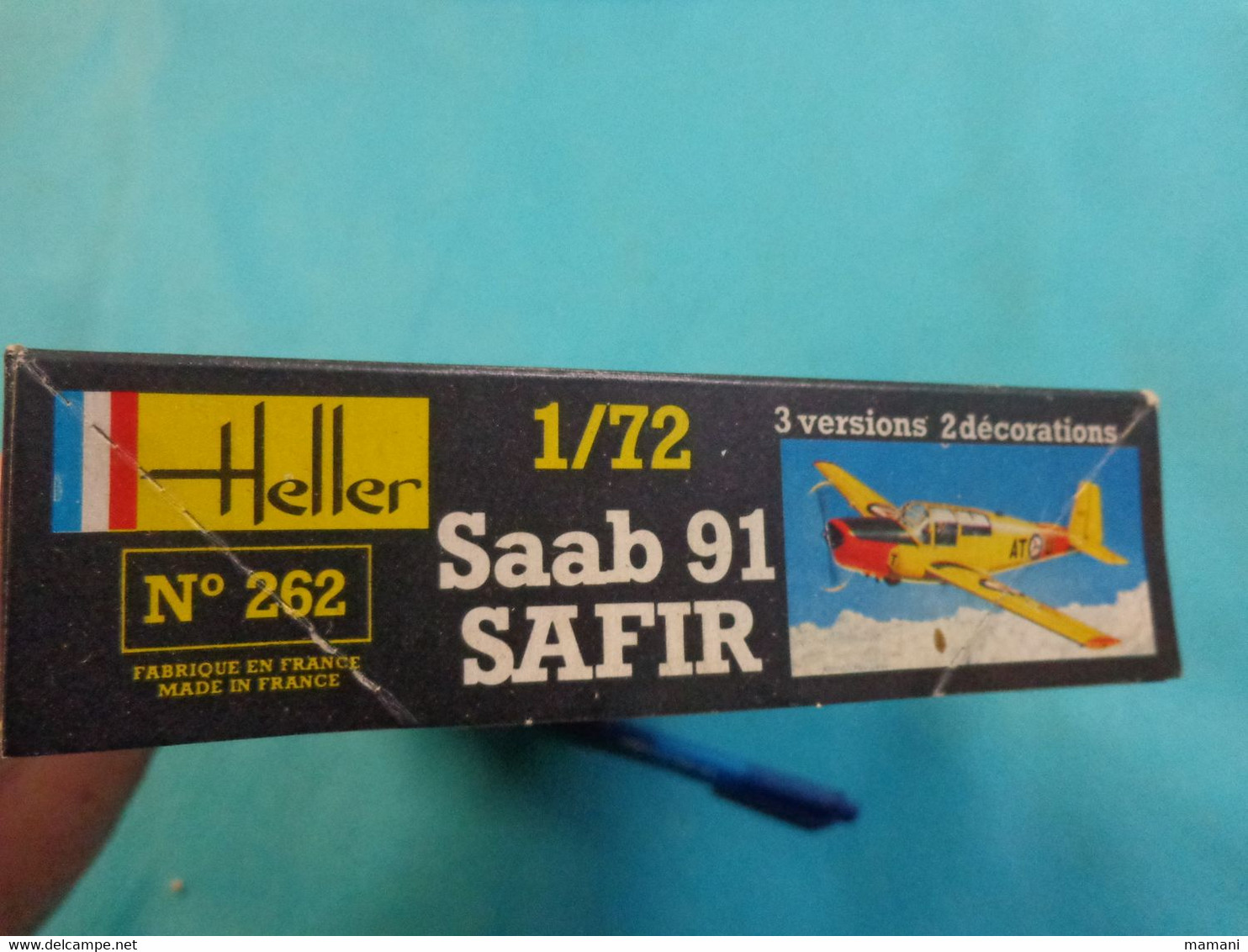 Maquette Pastique 1/72 Heller Ref 262  SAAB 91 SAFIR - Other & Unclassified