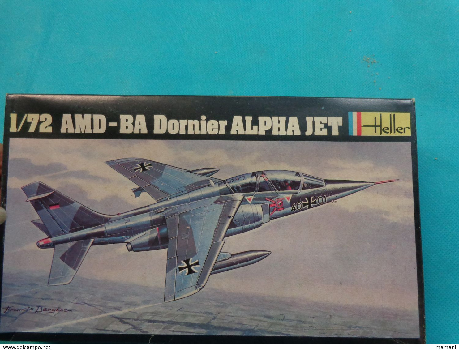 Maquette Pastique 1/72 Heller Ref 257 AMD BA DORNIER ALPHA JET - Sonstige & Ohne Zuordnung