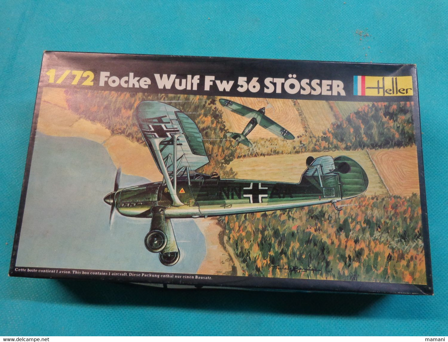 Maquette Pastique 1/72 Heller Ref 238 FOCKE WULF  FW 56 STOSSER - Sonstige & Ohne Zuordnung