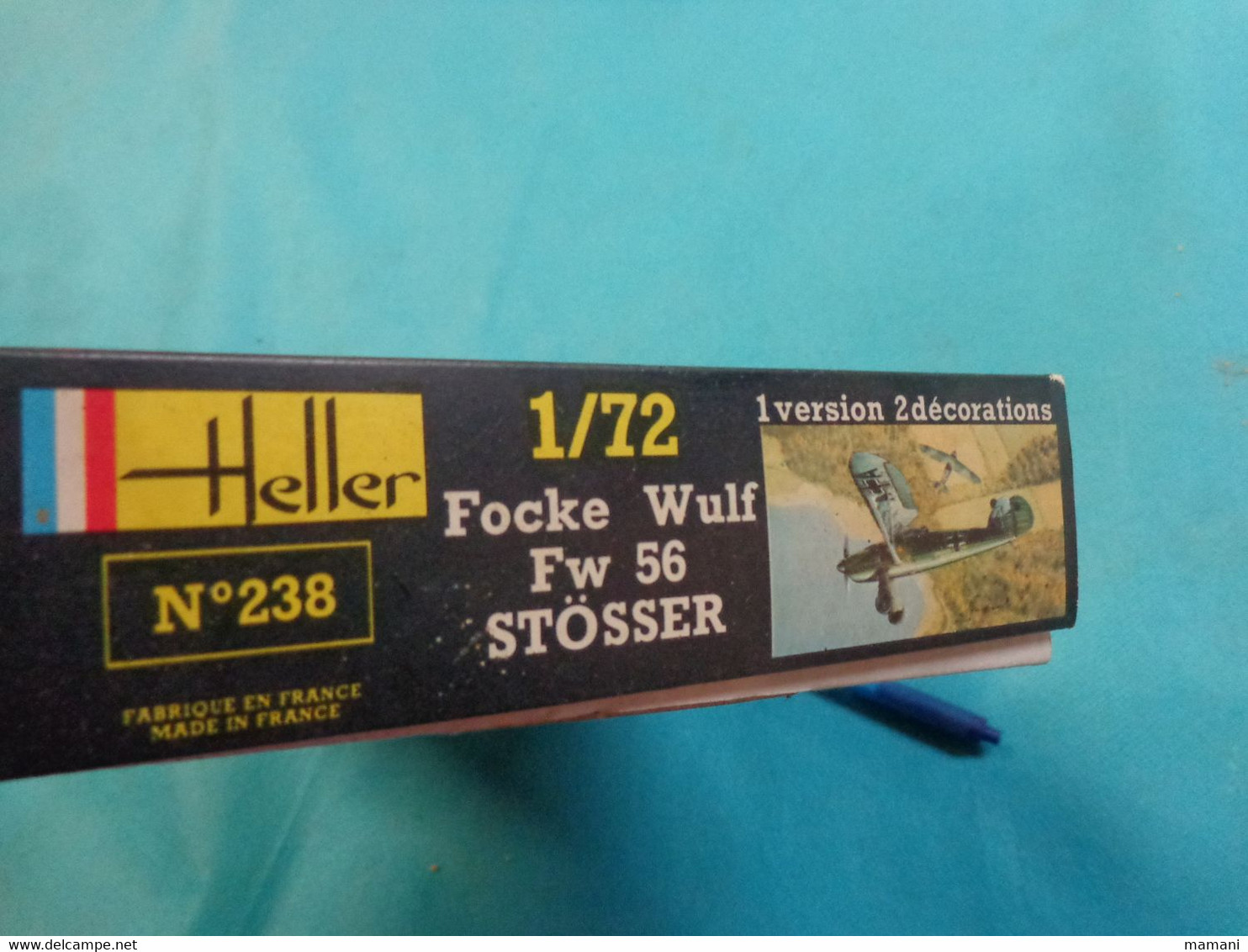 Maquette Pastique 1/72 Heller Ref 238 FOCKE WULF  FW 56 STOSSER - Autres & Non Classés