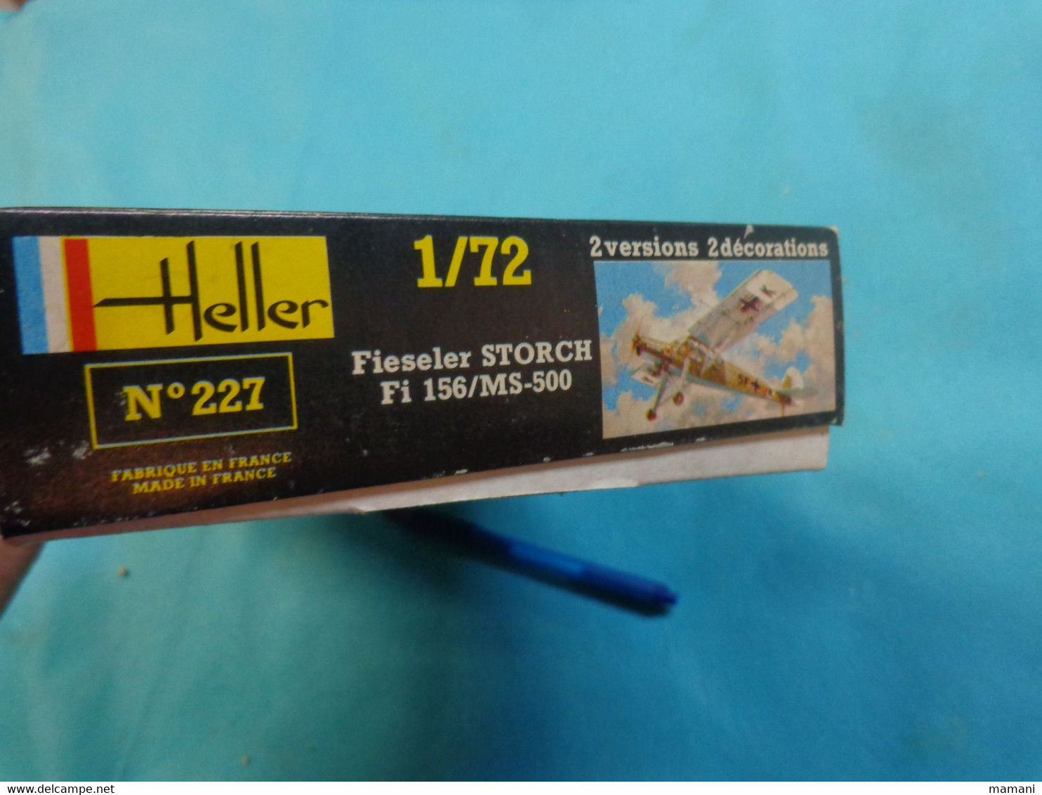 Maquette Plastique 1/72 Heller Ref 227 STORCH FI 156 - Sonstige & Ohne Zuordnung