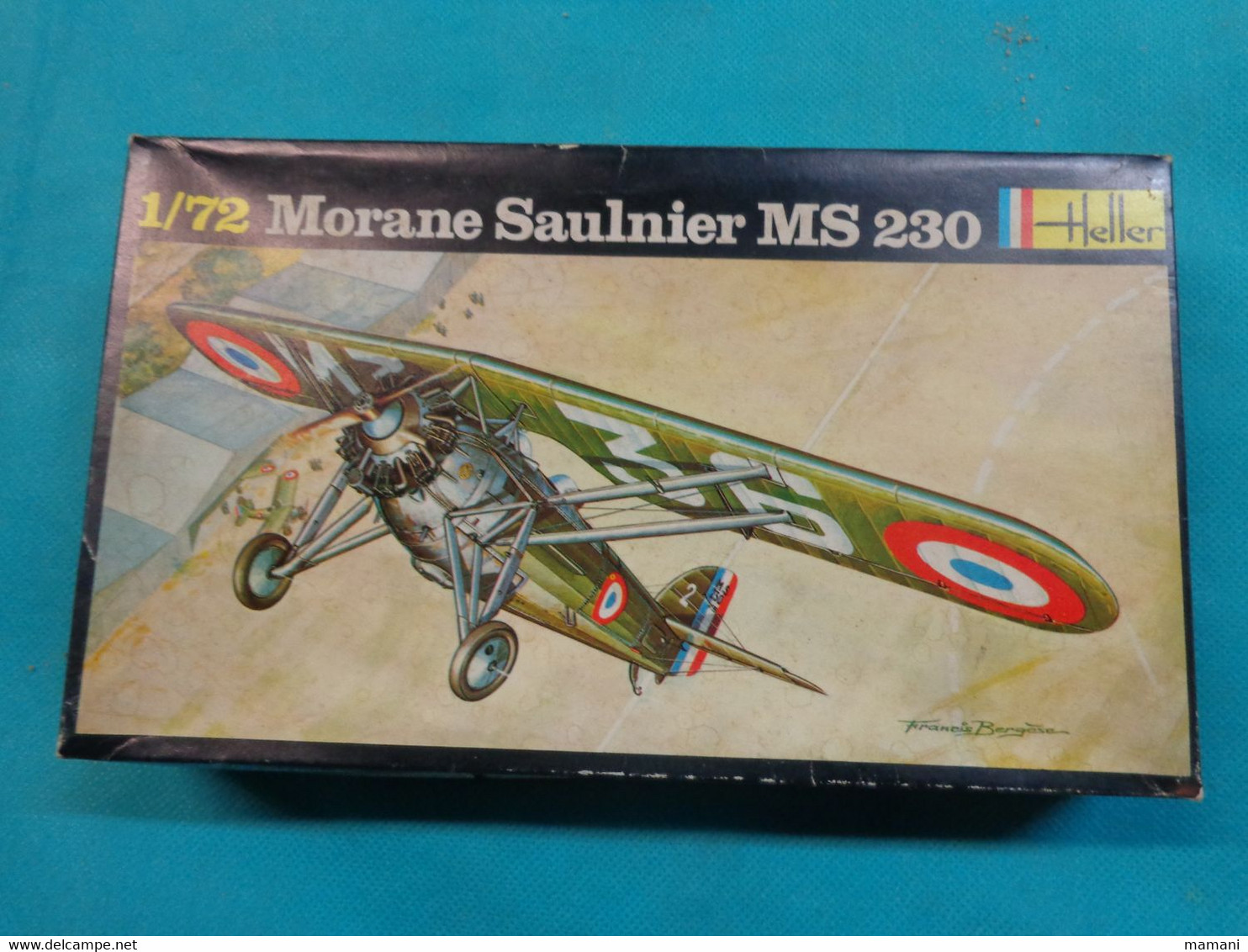 Maquette Plastique 1/72 Heller Ref 217 MORANE SAULNIER MS 230 - Andere & Zonder Classificatie