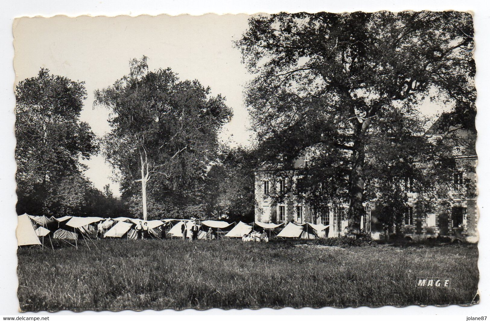 CPA   60     VENETTE   1966       LE CAMPING       TOILES DE TENTE - Venette