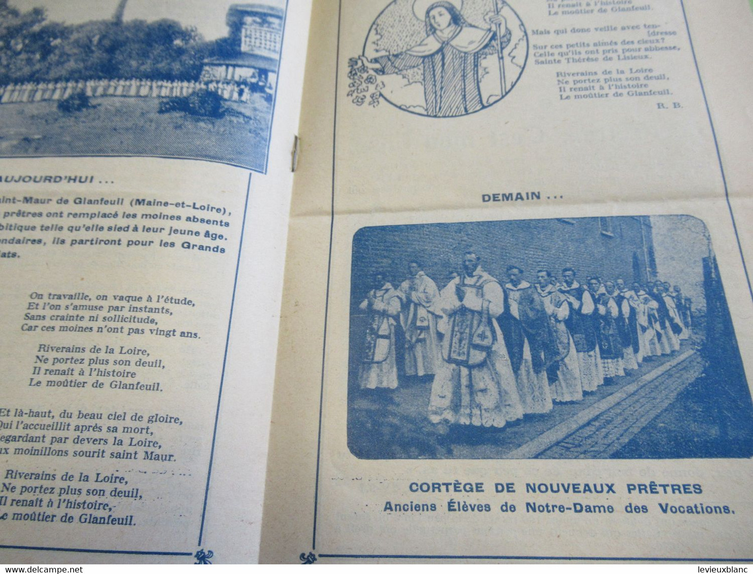 A la conquête des Ames/Œuvre de ND des Vocations/Saint Maur de Glanfeuil (Maine et Loire) / 1933              CAN850