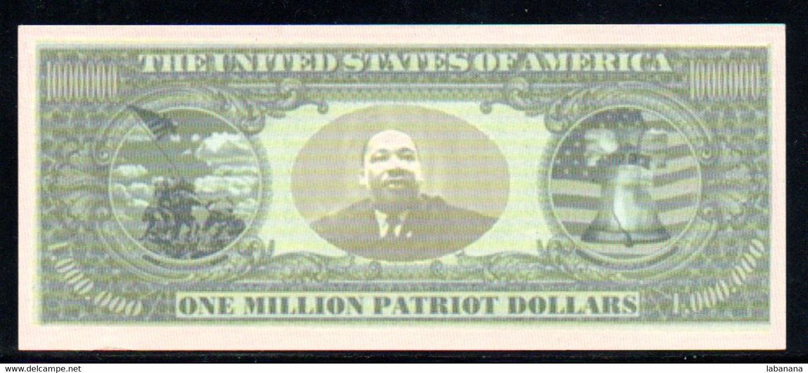 459-USA Billet De Fantaisie 1m De Dollars Obama - Fictifs & Spécimens