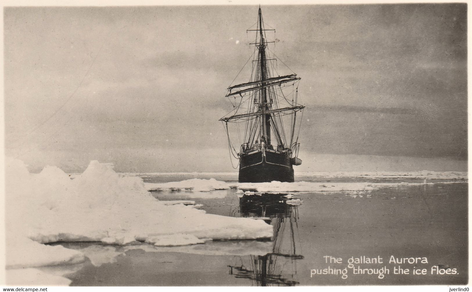 The Gallant Aurora Pushing Through The Ice Floes - Australia Antarctic - Other & Unclassified