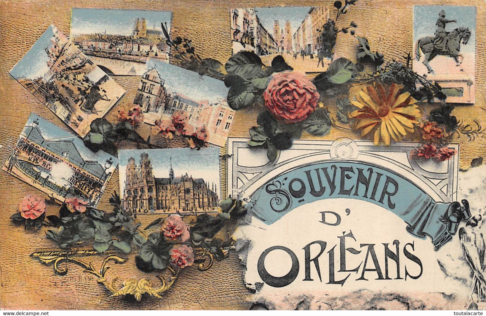 CPA 45 SOUVENIR D ORLEANS - Orleans