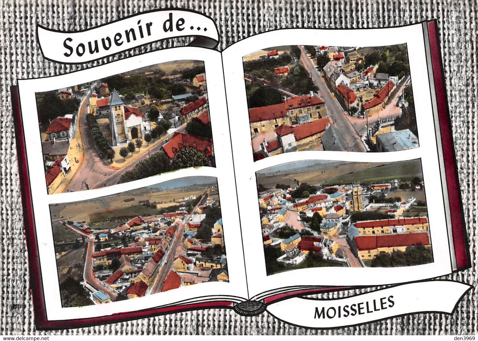 Souvenir De ... MOISSELLES - Vues Générales - Eglise - Livre Ouvert - Moisselles