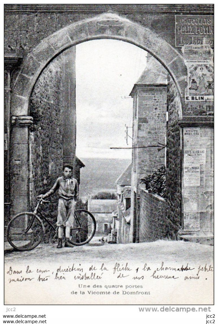 61 - DOMFRONT - Une Porte  De La Vicomté - Domfront