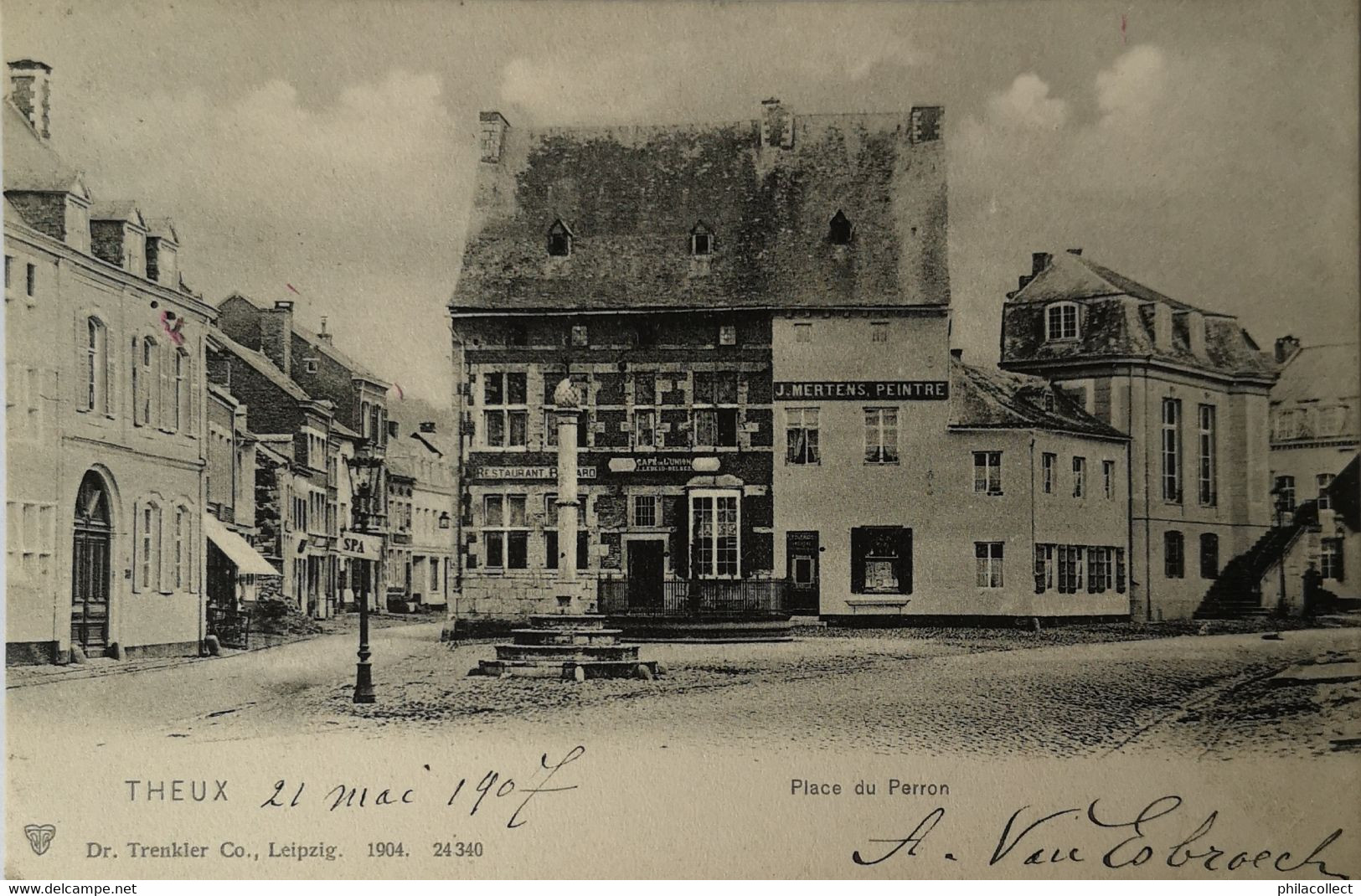 Theux // Place Du Perron 1907 - Theux