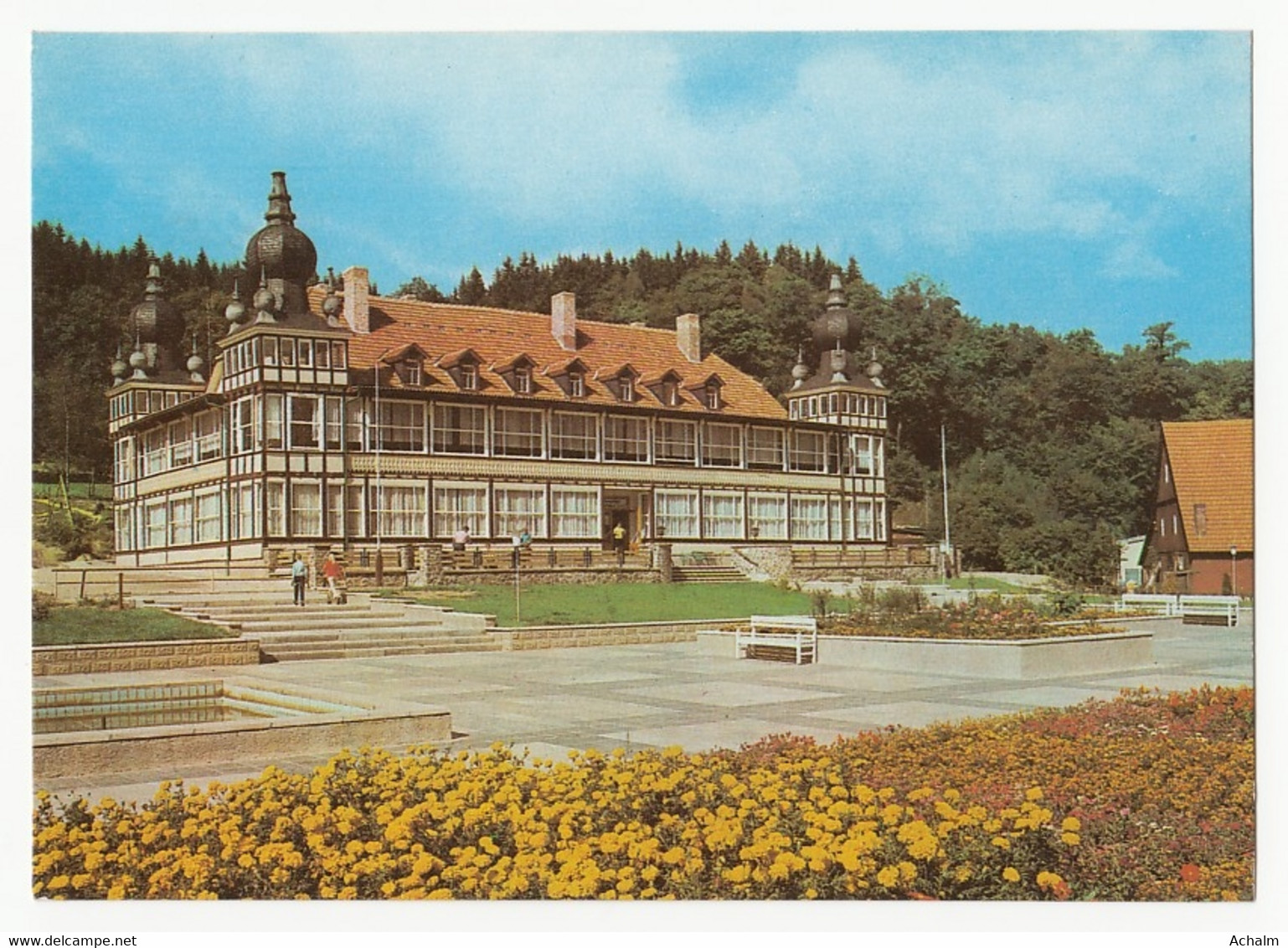 Harzgerode - Ferienheim "Geschwister Scholl" Im Ortsteil Alexisbad - 1976 - Harzgerode