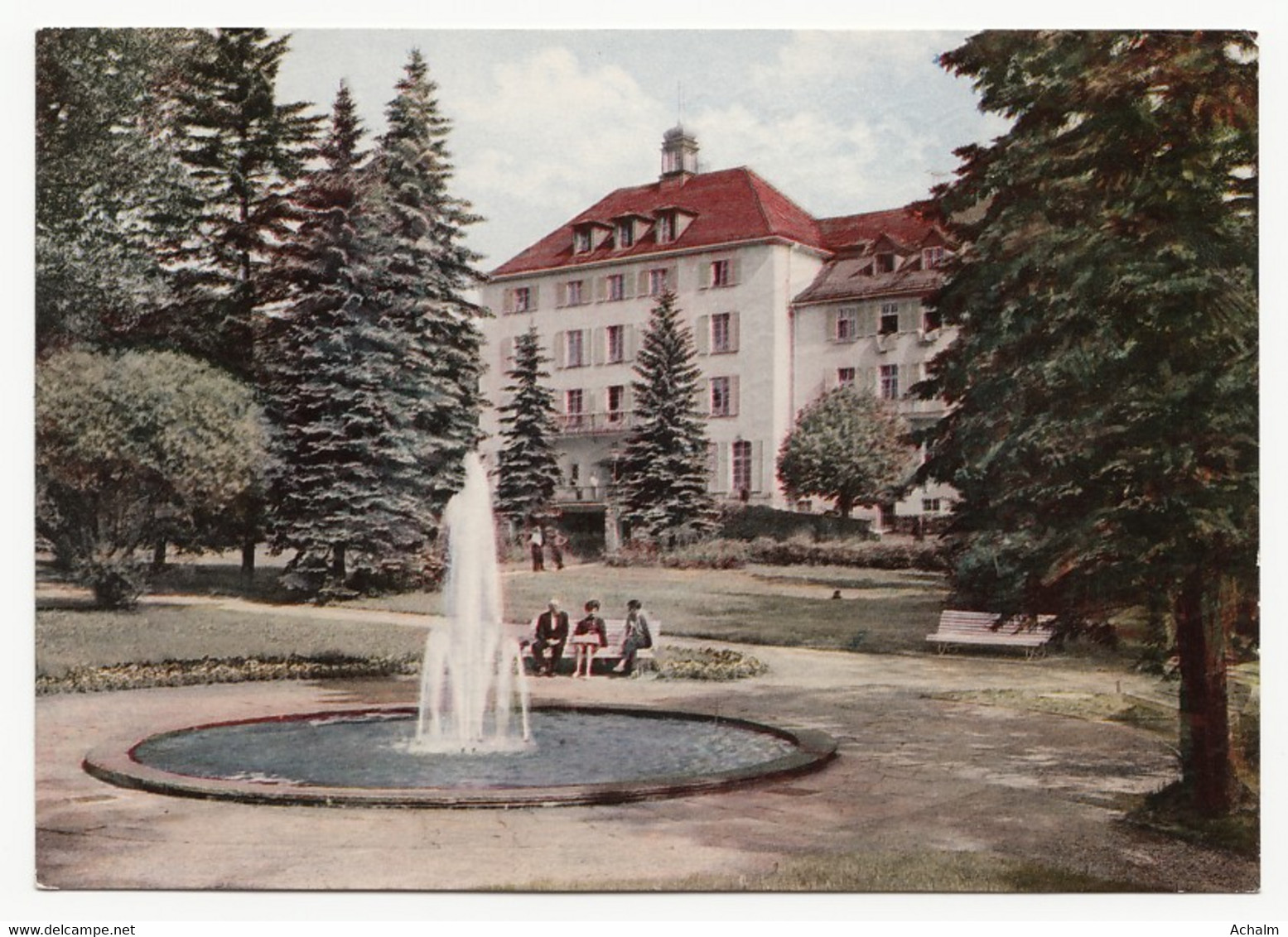Bad Brambach - Sanatorium Joliot Curie - 1965 - Bad Brambach