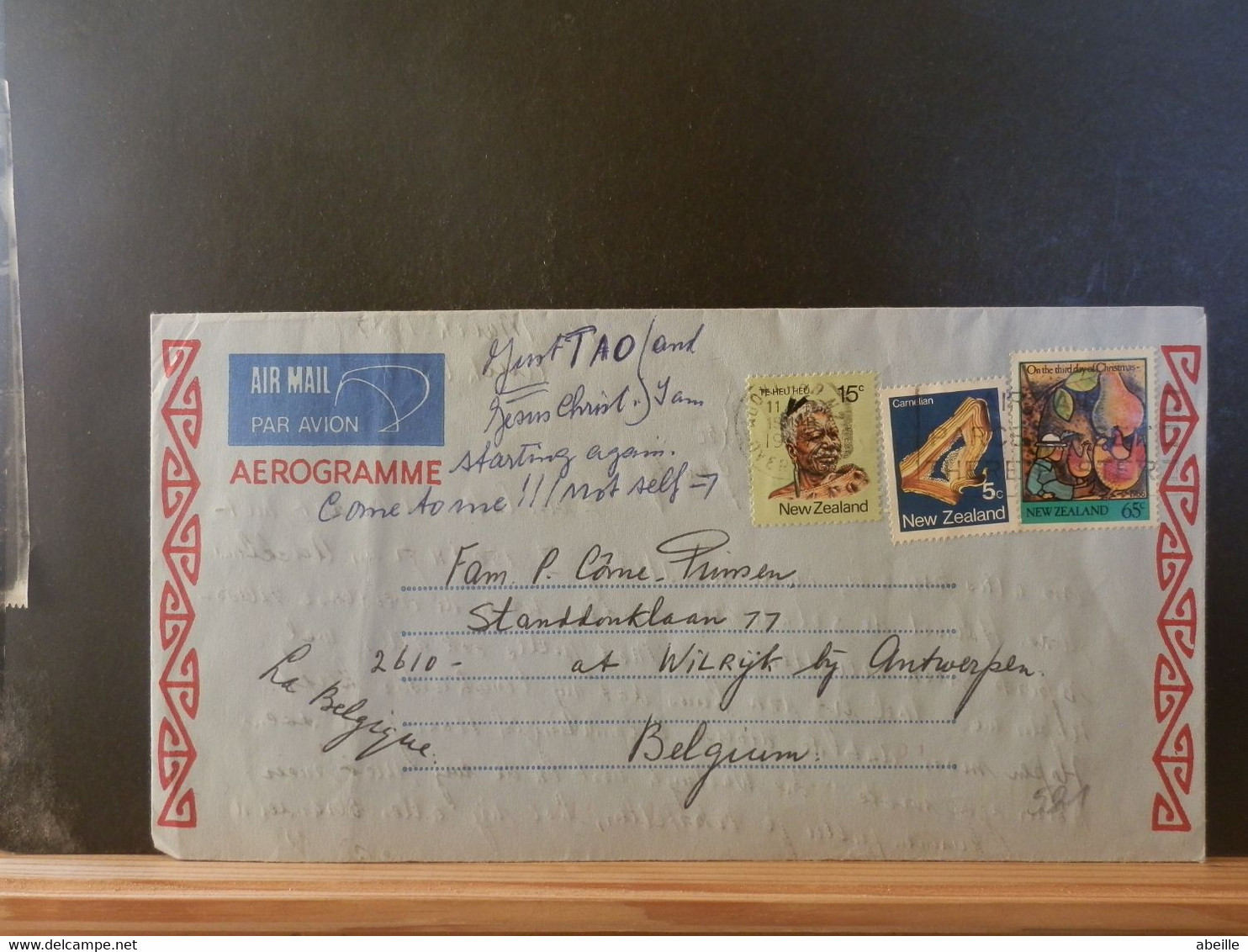 AEROGRAMME LOT 521: AEROGRAMME NEW ZEALAND - Postal Stationery