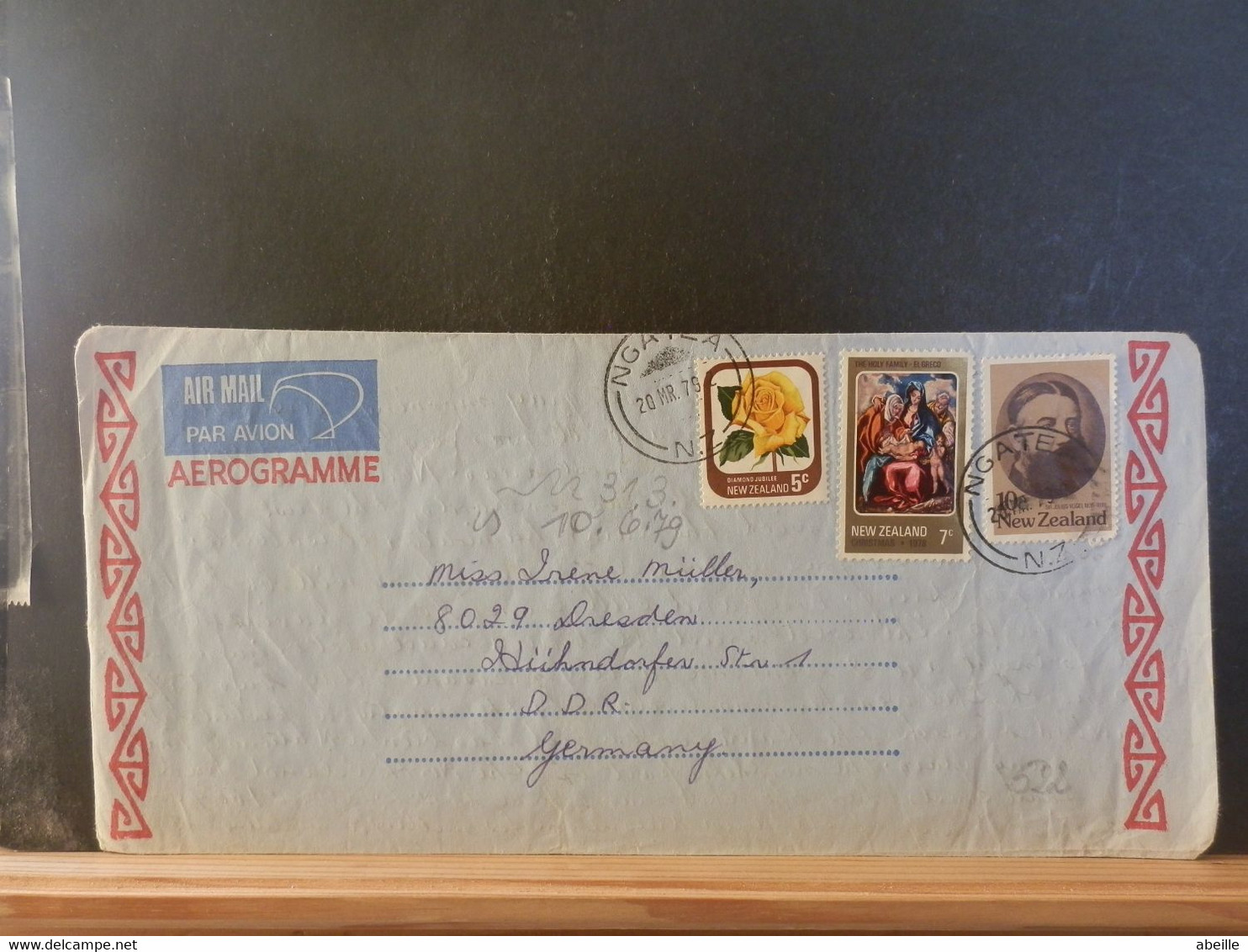 AEROGRAMME LOT 522: AEROGRAMME NEW ZEALAND - Entiers Postaux