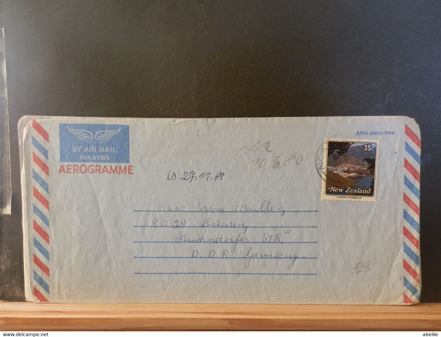 AEROGRAMME LOT 523: AEROGRAMME NEW ZEALAND - Postal Stationery