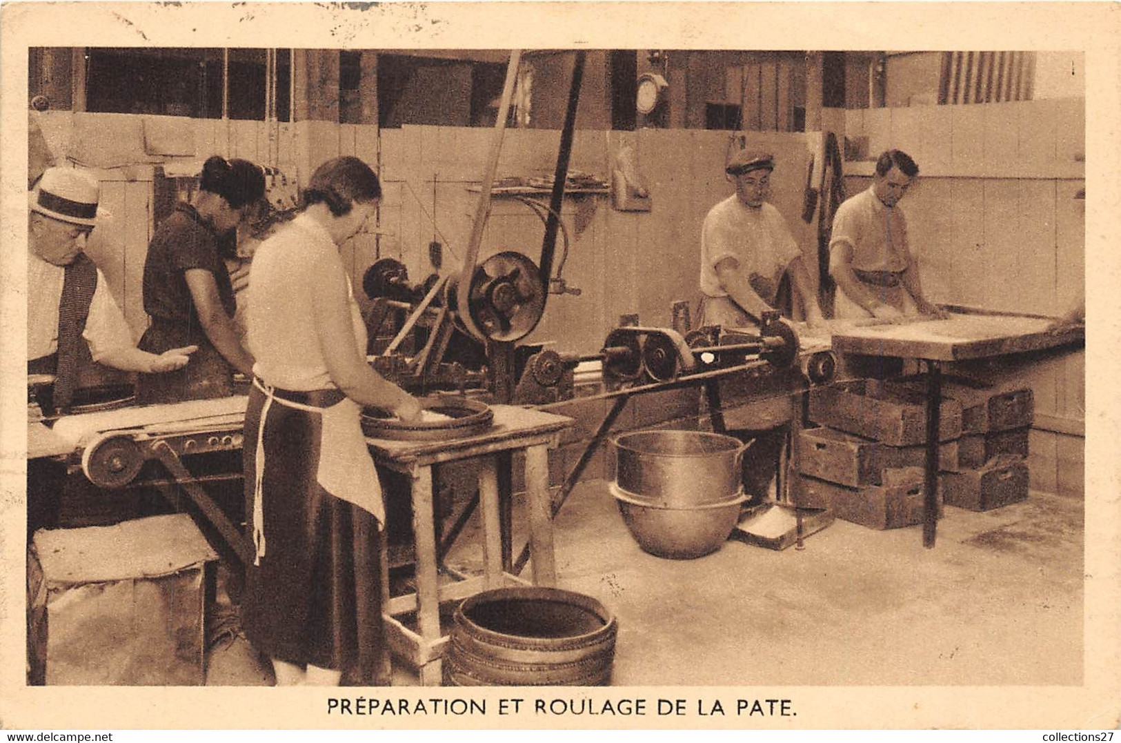 PARIS-75015-5 ET 5 BIS RUE GAGER-GABILLOT- ETABLISSEMENTS GRANGY ET ZINCK,PREPARATION ET ROULAGE DE LA PATE - Paris (15)