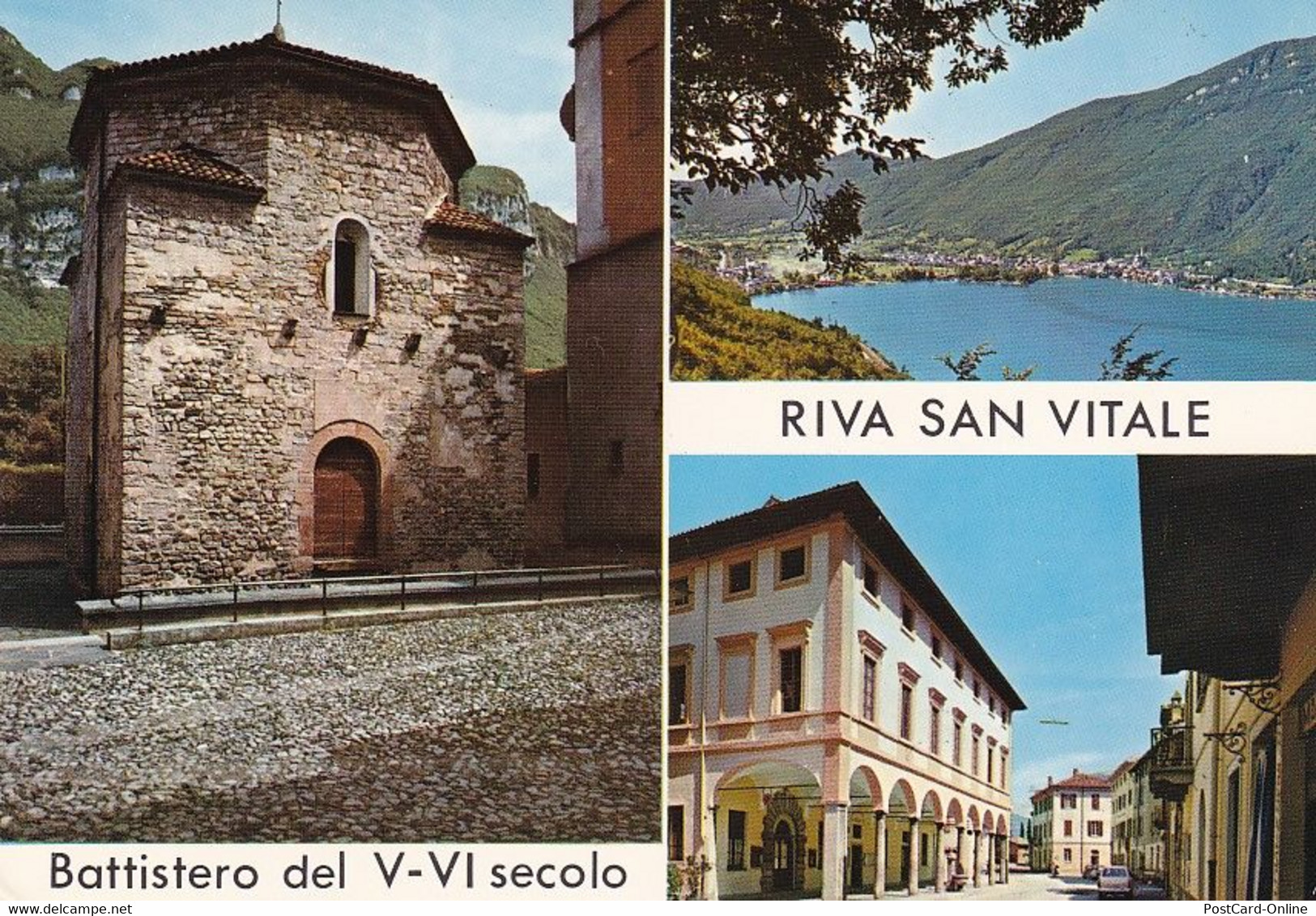876 - Schweiz - Suisse , Switzerland , Tessin , Riva San Vitale , Taufkapelle Aus Dem 5.-6. Jahrhundert - Gelaufen 1975 - Riva San Vitale