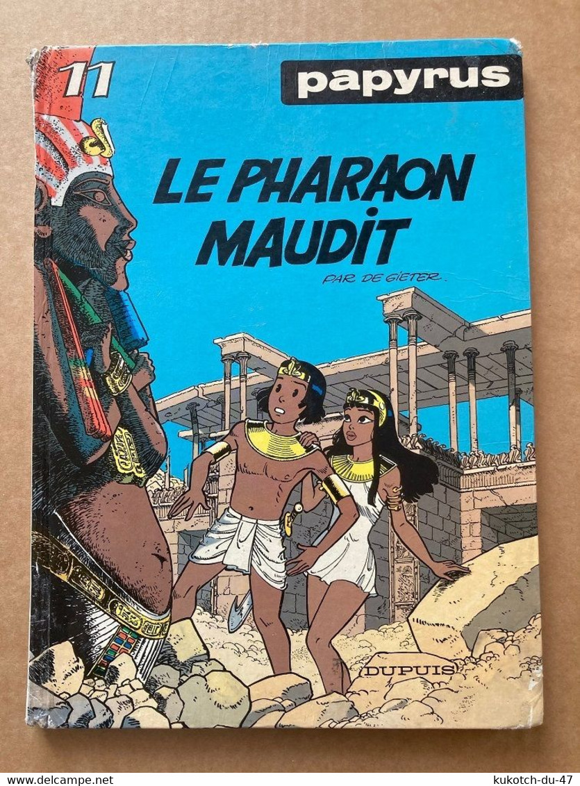 BD Papyrus - Le Pharaon Maudit - Tome 11 (E.O.) - Papyrus