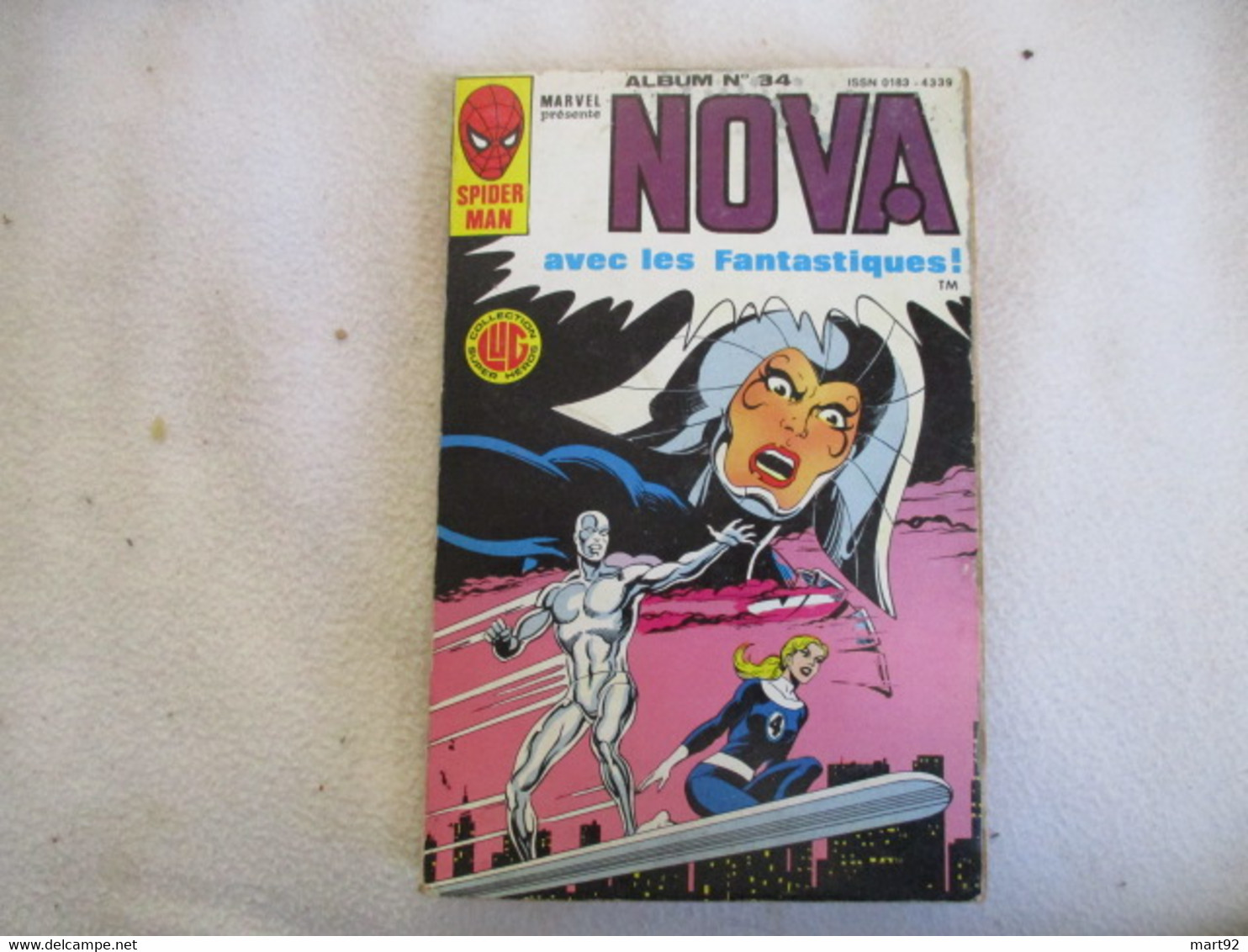 8 NOVA MARVEL SPIDERMAN NO 111-  125 ALBUM 34 (115- 116- 117) Album 26 ( 91- 92- 93 ) - Nova