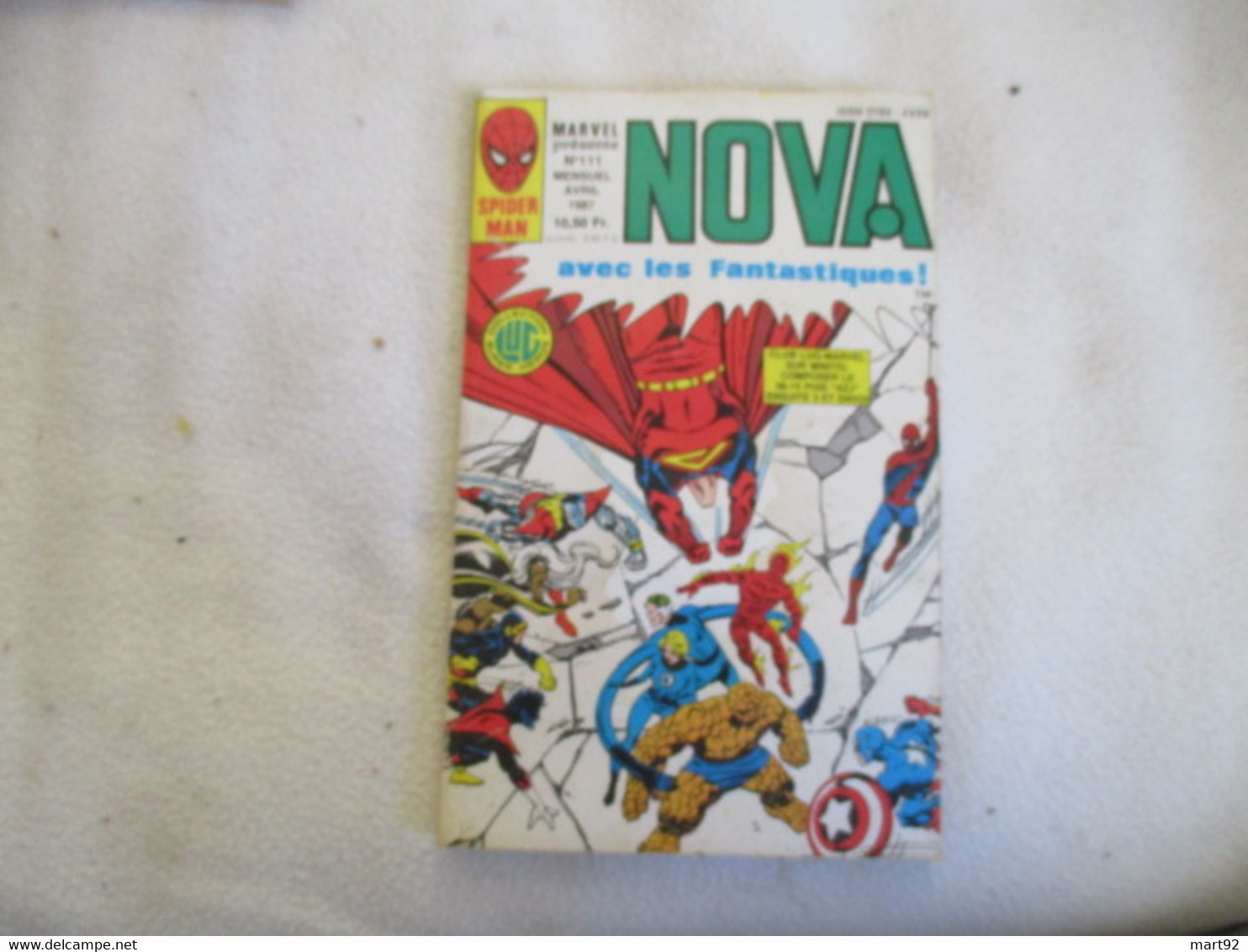 8 NOVA MARVEL SPIDERMAN NO 111-  125 ALBUM 34 (115- 116- 117) Album 26 ( 91- 92- 93 ) - Nova