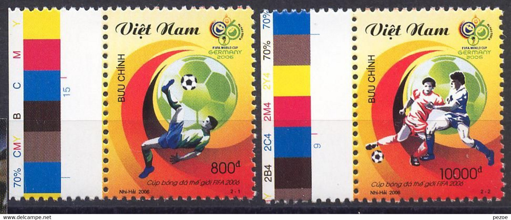 Soccer / Football / Fussball - WM 2006 : Vietnam  2 W ** - 2006 – Germany