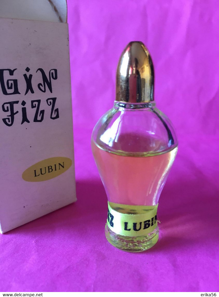 GIN FIZZ  De LUBIN   1955  Miniature 7 Ml  Vintage - Miniaturen (mit Verpackung)