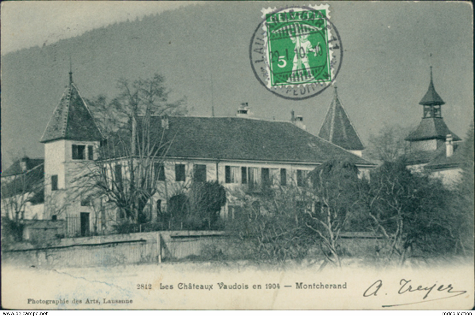 CH MONTCHERAND   / Les Chateaux Vaudois En 1904 / - Montcherand