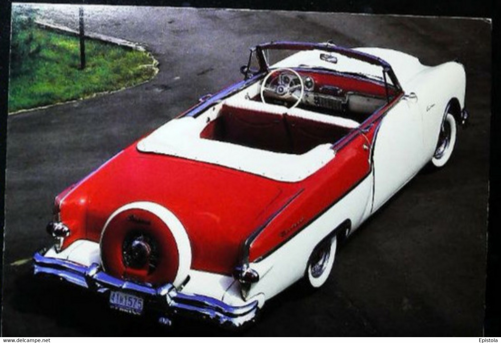 ► PACKARD Caribbean 1954  - Automobile    (Litho. U.S.A.) - American Roadside