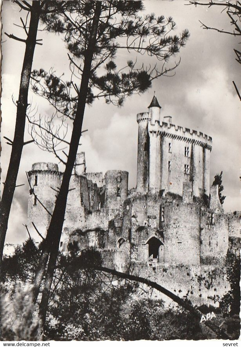 BONAGUIL  - Le Château . Architecture Militaire En Guyenne.   . CPM Dentelée - Andere & Zonder Classificatie