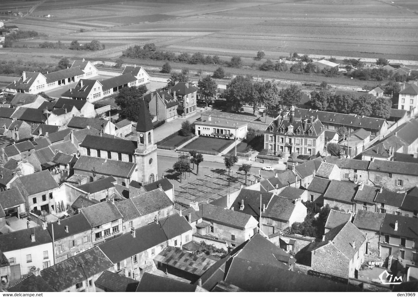 PIERRELAYE - Vue Générale Aérienne - Tirage D'éditeur N&B Non Dentelé - Pierrelaye