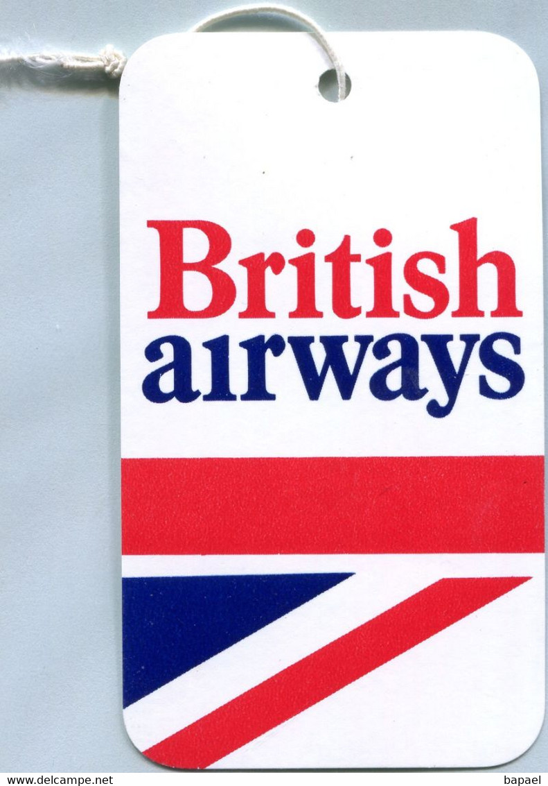 Étiquette De Bagages - British Airways - (Cabin Baggage) (Recto-Verso) - Baggage Labels & Tags