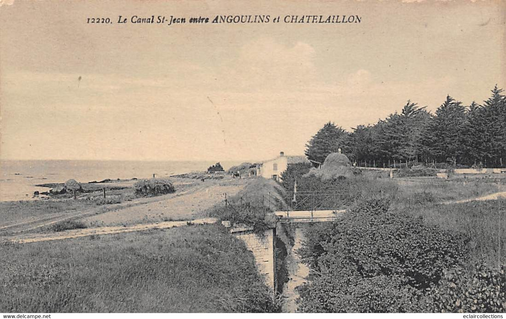 Angoulins Et Chatelaillon       17       Le Canal St Jean           (voir Scan) - Angoulins