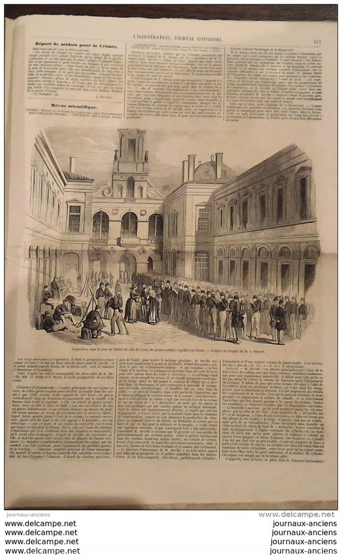1855 TRAPPES REVUE AGRICOLE - PORNIC STATUE AMIRAL LE RAY - REINE D'ANGLETERRE - HOTEL DE VILLE DE LYON - HENRI VALENTIN